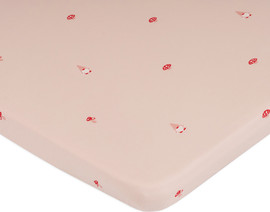 Olimoli סדין עריסה ליין גינה אורבנית מודפס – Crib Sheet 90X60 cm