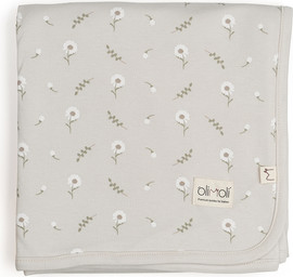 Olimoli שמיכת קיץ M ליין גינה אורבנית – Summer blanket 100X75 cm