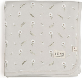 Olimoli שמיכת קיץ L ליין גינה אורבנית – Summer blanket 115X85 cm