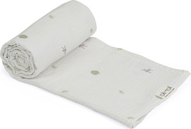 Olimoli חיתול עיטוף L טטרה ליין גינה אורבנית – Big Swaddle 110X110 cm