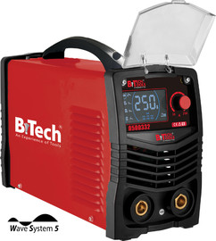 B-Tech רתכת אינוורטר Wave System 5- 250AH | B.Tech