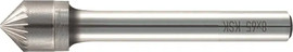 B-Tech פצירת וידיה YG8 4CUT מסתובבת KSK – חרוט שטוח 90° | B.Tech
