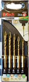 B-Tech סט מקדחי אימפקט 3X 4T המקורי ספירלי – 5 יח' לגרניט פורצלן | B.Tech