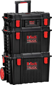 B-Tech מערכת כלים ניידת TRUCK - 3 חלקים IP65: טרולי + ארגז + אורגנייזר | B.Tech