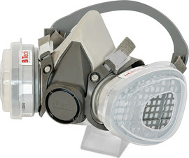 B-Tech ערכת מסכת חצי פנים דו-מסננת EN 140/14387 B.Tech P9 | B.Tech