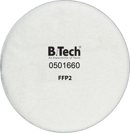 B-Tech כותנת סינון עגולה 660 מארז 10 יח EN 143 B.Tech P9 | B.Tech