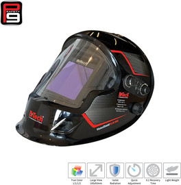 B-Tech מסכת ריתוך WeldMaster KLM900 P9 – True Color 0500317 | B.Tech