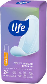 לייף תחבושות לונג פלוס עם כנפיים