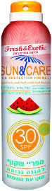 Sun & Care ספריי שקוף SPF30 UVA Bבניחוח אבטיח