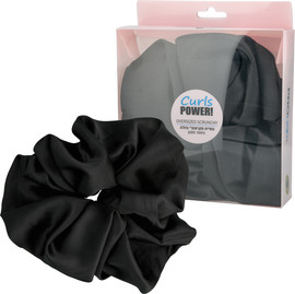 PRO HAIR+ גומיית סקראנצ'י (XL) אקסטרה לארג' 100% סאטן