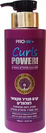 PRO HAIR+ קרם מגדיר מקצועי לתלתלים צפופים ושיער מקורזל