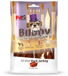 PETEX באדי סנאק חטיפי ברווז מיובשים לכלב