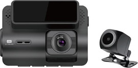 Premier מצלמת רכב קדמית UHD 4K ואחורית FHD 2K ‏Premier פרימייר DVR4000
