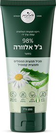 המילניום ג'ל אלוורה בתוספת תמצית הממליס ותמצית קמומיל