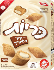 תלמה כריות במילוי קרם בטעם וניל פטיסייר
