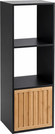 winstore כוורת עץ 3 תאים שחור + דלת