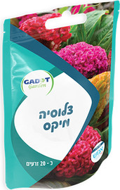 גדות אגרו זרעים לשתילה צלוסיה מיקס 20 זרעים