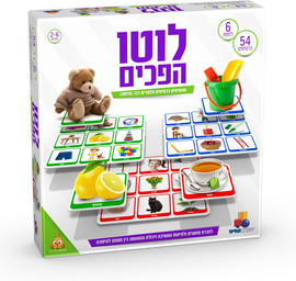ישראטויס לוטו הפכים 54 כרטיסים ו-6 לוחות משחק