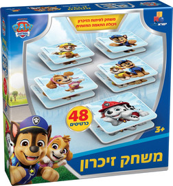 ישראטויס משחק זיכרון 48 כרטיסים – מפרץ הרפתקאות