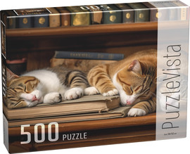 PuzzleVista פאזל 500 חלקים - חתולים ישנים