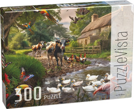 PuzzleVista פאזל 300 חלקים - חגיגה בחווה