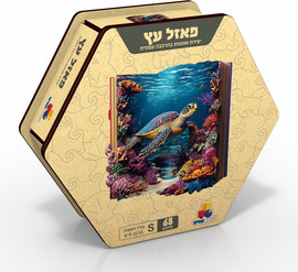 ישראטויס פזל עץ - S צב 68 חלקים