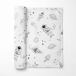 Little Penguin חיתול טטרה במבוק דגם חלל