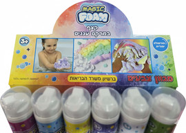 Magic ספריי קצף עננים 400 מ"ל (מגוון צבעים)