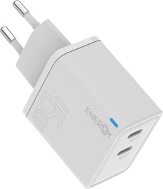 ENERGY ראש מטען 45W כולל כבל Energy USB Type C To C אנרג'י Premium 1C+1C PD45W