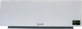 SAP מזגנית / מפזר חום לאמבטיה כולל שלט S.A.P 2000W ס.א.פ SP2000C - לבן
