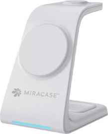 Miracase מטען מגסייף MQIW310 15W 3IN1 לבן MIR