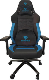 Scorpius מושב גיימינג שחור/כחול SCORPIUS PROFESSIONAL