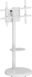 Lumi מעמד טלוויזיה רצפתי LUMI FS38-46TW למסכים עד 86 אינץ' בצבע לבן