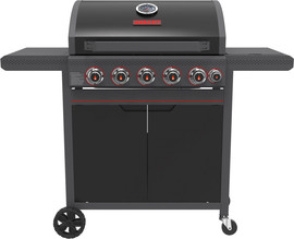 Amgazit גריל גז 5 מבערים כולל כירת צד Amgazit אמגזית Blueflame 34069