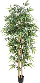 Amgazit עץ במבוק מלאכותי  1.80 מטר OUTDOOR/INDOOR