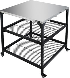 VIKING שולחן עגלה לטאבון משטח עליון VIKING 85x85