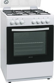 Lacasa תנור 60 ס"מ משולב כיריים לקאזה דגם LCV60W לבן