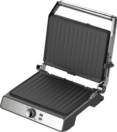 LUXOR טוסטר לחיצה 4 פרוסות מקצועי נירוסטה LUXOR – 2000W