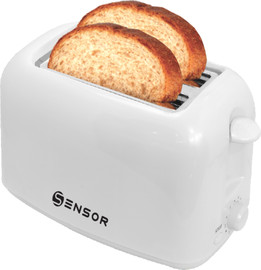 SENSOR מצנם 2 פרוסות SENSOR SN-TC2000 - צבע לבן