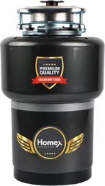 HOMEX טוחן אשפה 1 כ"ס כולל שלט אלחוטי Homex הומקס SGD-2800