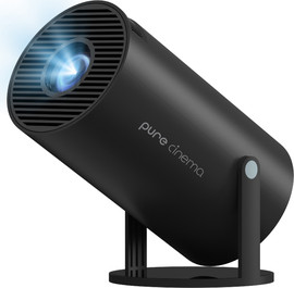 Pure Cinema מקרן וידאו חכם LUMENS 3,500 להקרנה עד "150 דגם PC-300