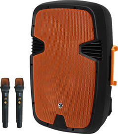 Pure Acoustics רמקול BT מוג' 12",2 מיקרופונים אלחוטיים,תדר 500W-FHU דגם PMW-4412