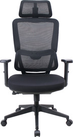CARBON כיסא מנהל ארגונומי עם גב רשת ומשענת ראש דגם ATHER