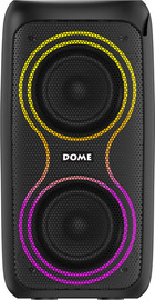 Dome בידורית 30W "3X2 מיק' חוטי ותאורת RGB דגם CLUB-6