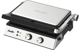 SAUTER טוסטר לחיצה משולב גריל Sauter 2200W סאוטר TG629 נירוסטה