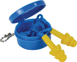 Kasco 125 זוגות אטמי אוזניים עם חוט בקופסא - KASCO