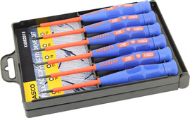 Kasco סט 6 מברגי טורקס ארוכים לאלקטרוניקה CR – V - KASCO