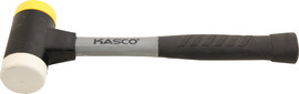 Kasco פטיש פלסטיק מתחלף 160Z ניילון + גומי ידית פיבר קשקו - KASCO