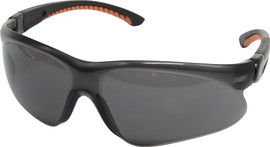 Kasco 12 יח משקפי מגן פוליקרבונט, כהה, ANTIFOG/ANTI UV - KASCO