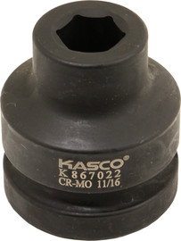 Kasco בוקסה שחורה 6 פינות הינע 1 מידה 11/16 אינצ - KASCO